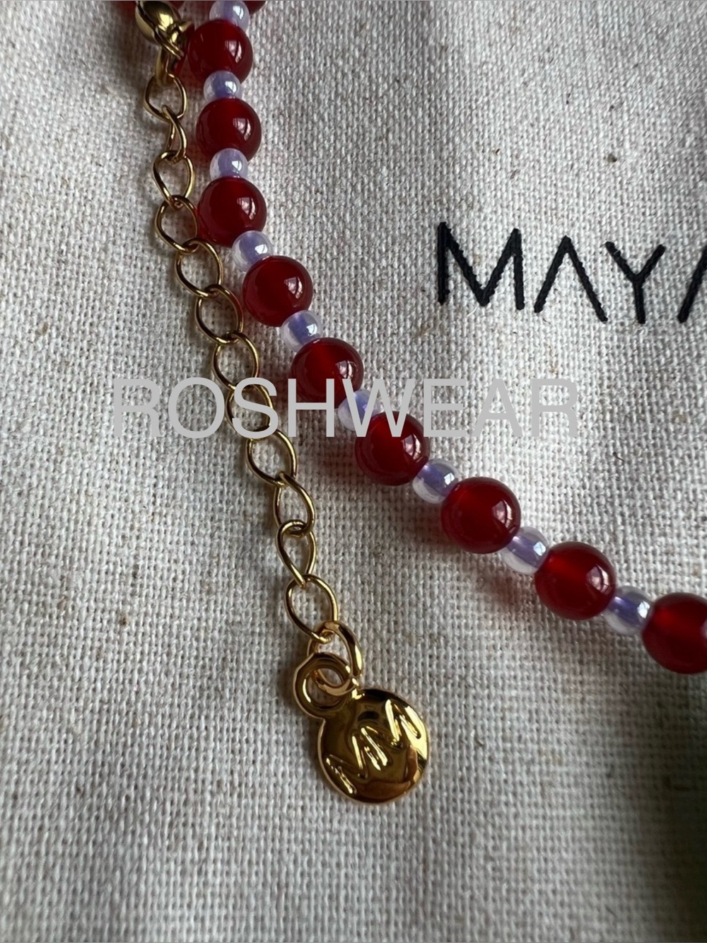 Green Adventure Fish Pendant with Red Agate Beads NWOT - Picture 8 of 9